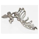 Vintage Jezlaine Fairy Angel Sterling Silver