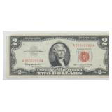 1963 Series $2 Red Seal U.S. Legal Tender Note