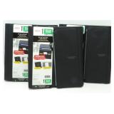 3 New Five Star 1' Deluxe Binders with Removable