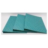 3 New Greenroom Recycled 1' Binders