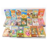 * 20 Vintage 1980's-1990's Cartoon VHS Tapes