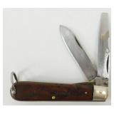 Antique Camco 2-Blade 'Merry Christmas' Knife