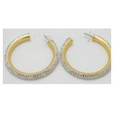 Never Worn Kate Spade Razzle Dazzle Hoop Pave