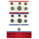 1987 U.S. Uncirculated Coin Set