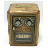 Postal Box Bank - Combination on Bottom