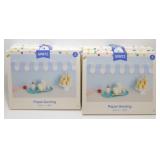 * 9 New 3 Piece Paper Awning Sets