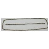 Sterling Silver Byzantine Menï¿½s Necklace and