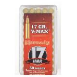 * New Hornady 17 GR V-Max 50 Round Box