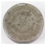 Rare Metal 'W' Telescopic Goblet Vest Pocket Cup