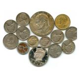 14 Coins - Some Silver