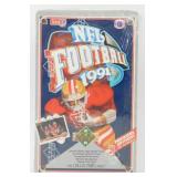 Sealed Wax Box of 1991 Upper Deck NFL - 36 Packs
