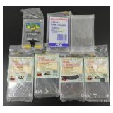 7 Vintage NOS Plastic Card Cases
