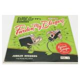 33 1/2 Vintage Radio / TV Pardon My Blooper