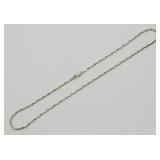 Sterling Silver Twisted Herringbone Chain