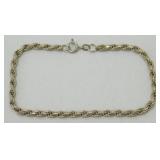 Sterling Silver Bracelet, 9.2 Grams