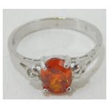 Sterling Silver Ring, Size 9