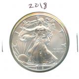 2018 U.S. Silver Eagle ASE - 1 oz Fine Silver