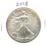 2018 U.S. Silver Eagle ASE - 1 oz Fine Silver