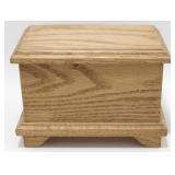 Oak Handmade Recipe Box