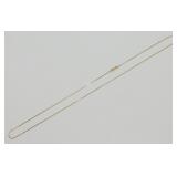 14K Yellow Gold Box Chain - 1.41 grams, 18ï¿½ long
