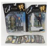* 2 X-Files Action Figures in Original Packages &