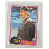 Nice Vintage 1981 Topps Kirk Gibson Rookie