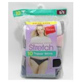 New 10 Pack of Hanes Cotton Stretch Tagless