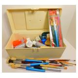 Art Supplies. Paints & Brushes