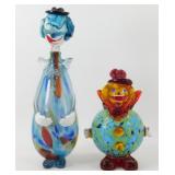 * Mid Century Modern Murano Italy Glass Clown & A