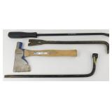 * 4 Tools - Pittsburgh Pry Bar, Crow Bar, Dry