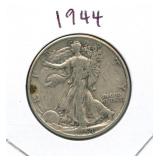 1944 Walking Liberty Silver Half Dollar