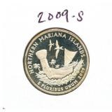 2009-S Washington Silver Quarter - Northern
