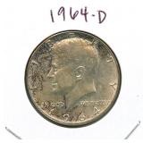 1964-D Kennedy Silver Half Dollar