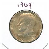 1964-D Kennedy Silver Half Dollar