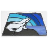 * Seal Stained Glass Window, 1 Crack