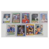 9 Vintage Hall-of-Famer Baseball ROOKIE Cards