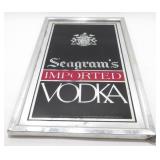 * Seagrams Imported Vodka Mirror - 21" x 13"