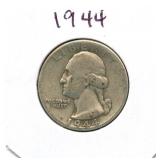 1944 Washington Silver Quarter