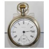 Elgin Pocket Watch Model 5, 18s, 15j, Serial No.