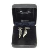 New in Box Sterling Silver Harley Davidson Logo