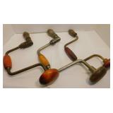 Vintage Hand Drills / Braces