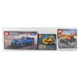 3 New Lego Sets - Ford Mustang Dark Horse, Hot