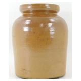 * Antique Large 9-1/2" Pottery Jar