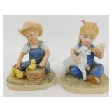 * 2 Denim Day Figurines