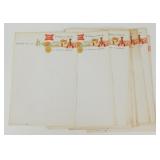1955 Miller High Life Stationery