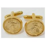 Replica 1933 Saint Gaudens Cufflinks