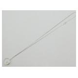 Sterling Silver Faith Necklace - 19ï¿½, 2 grams