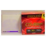 New CD-R & DVD-R Disks