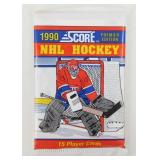 Sealed Pack 1990 Score Premium NHL Hockey Cards -