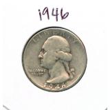 1946 Washington Silver Quarter